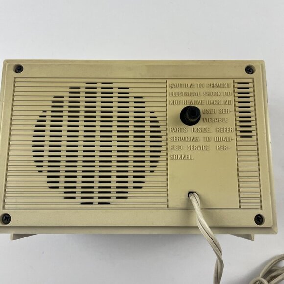 Vintage General Electric AM Radio Alarm Clock Model 7-4725A Working Retro 70s - Picture 5 of 10